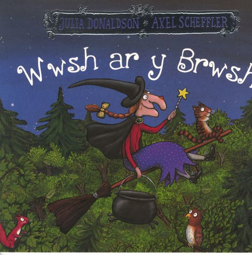 Wwsh ar y Brwsh gan Julia Donaldson