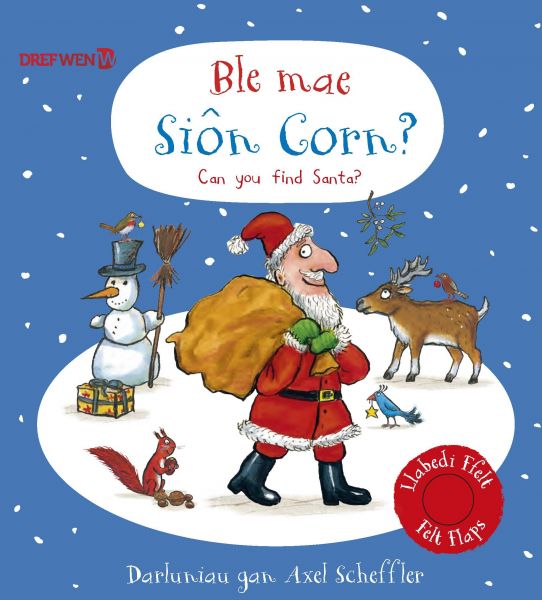 Ble Mae Sion Corn? Can you find Santa?