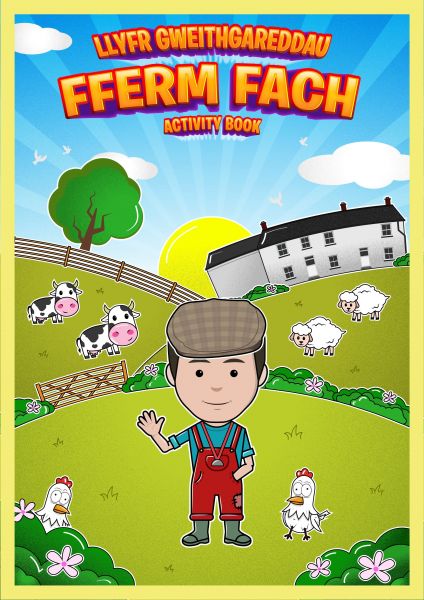 Llyfr Gweithgareddau Fferm Bach