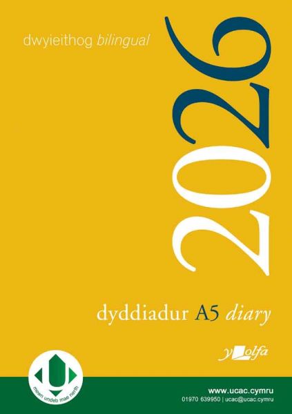Dyddiadur A5 diary yLolfa