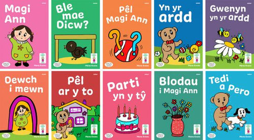 LLyfrau Hwyl Magi Ann Pecyn 10 Llyfr