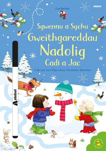 Gweithgareddau nadolig Cadi a Jac