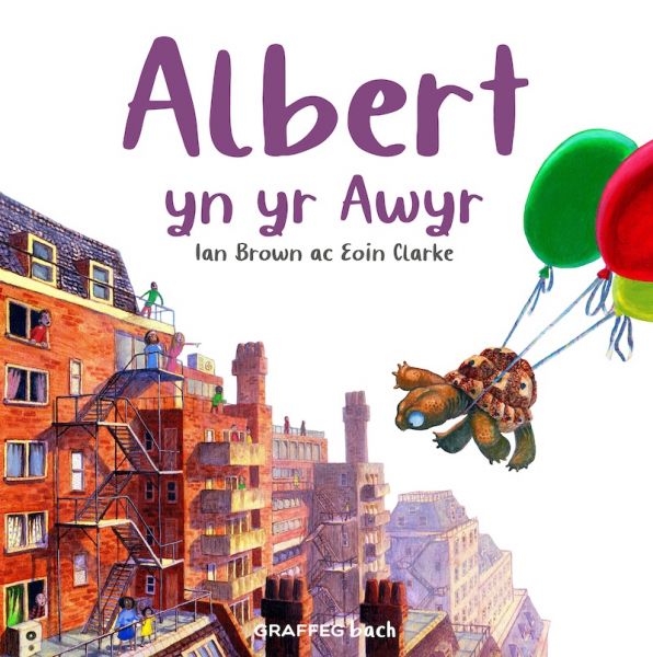 Albert yn yr Awyr Ian Brown