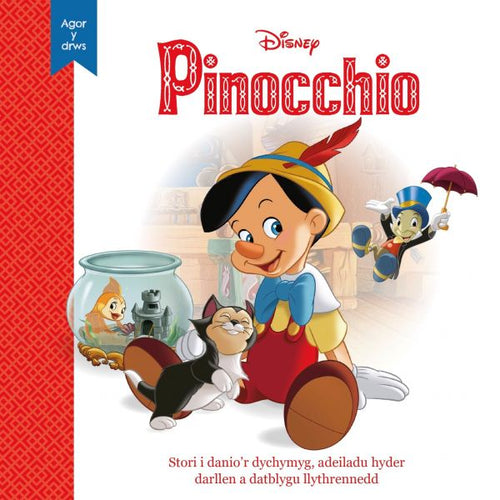 Llyfr Disney Pinocchio