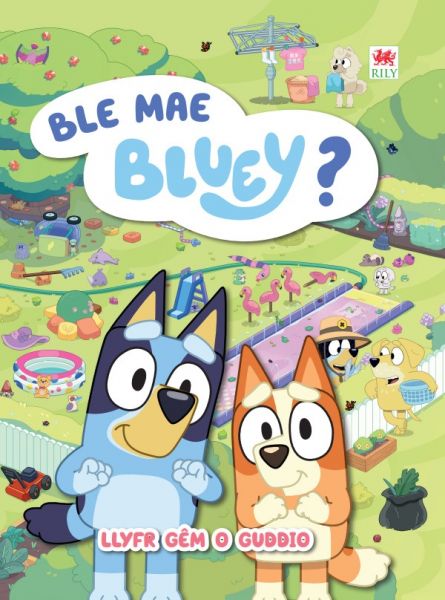 Ble Mae Bluey: Llyfr Gem o Guddio