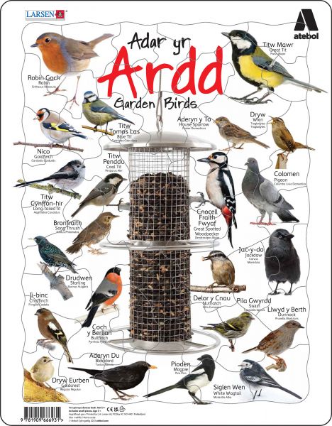 Jig-so Atebol Adar yr Ardd