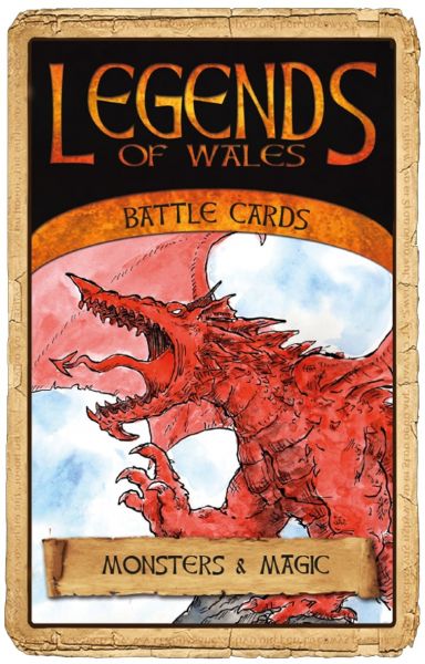 Legends of Wales Battle Cards: Monsters