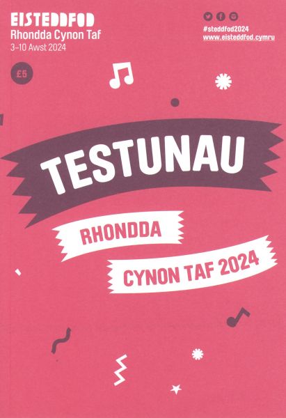 Testunau Eisteddfod Rhondda 2024