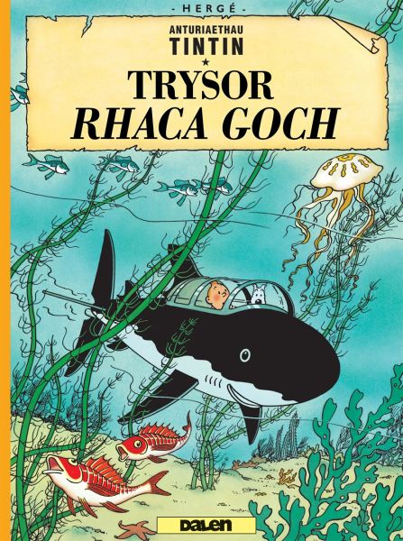 Anturiaeth Tintin Trysor Rhaca Goch