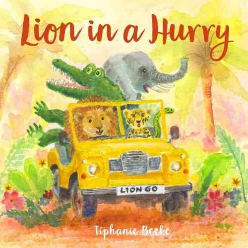 Lion in a hurry