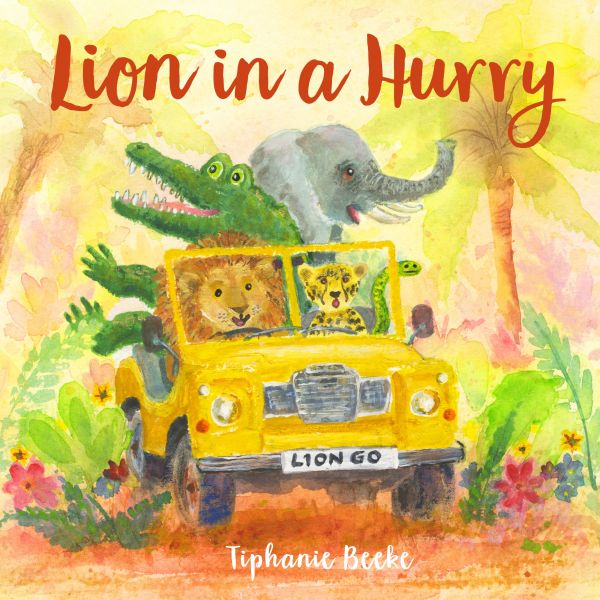 Lion in a hurry