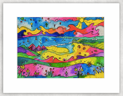 Llun Three Cliffs 8x12