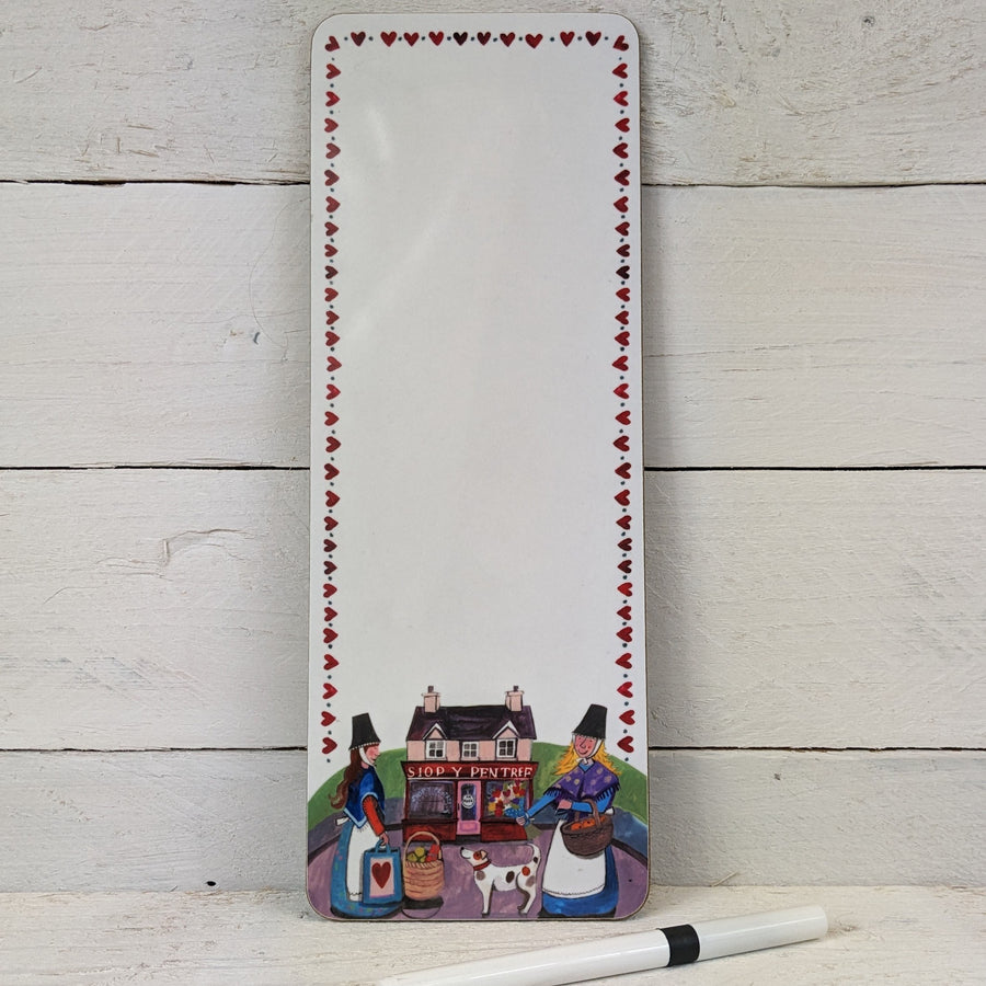 Welsh Ladies Dry Wipe Board
