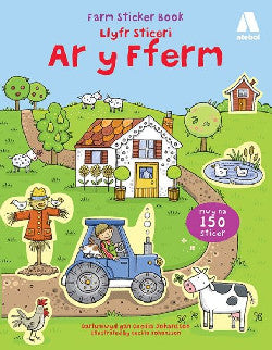 Llyfr Sticeri Ar y Fferm