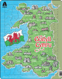 Jigso Atebol Cestyll Cymru