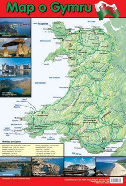 Poster: Map o Gymru