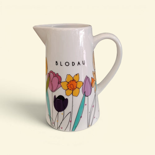 Jwg Blodau (canolig) blodau