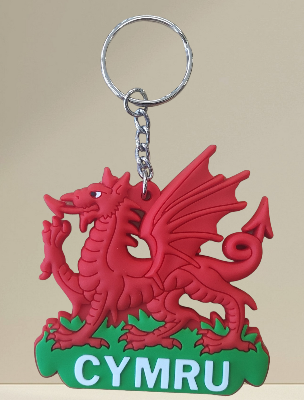 Ddraig Coch Keyring