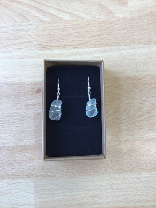 Seaglass Jewellery clustdlysau