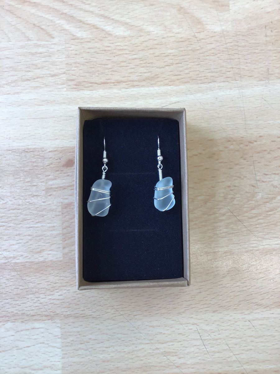 Seaglass Jewellery clustdlysau