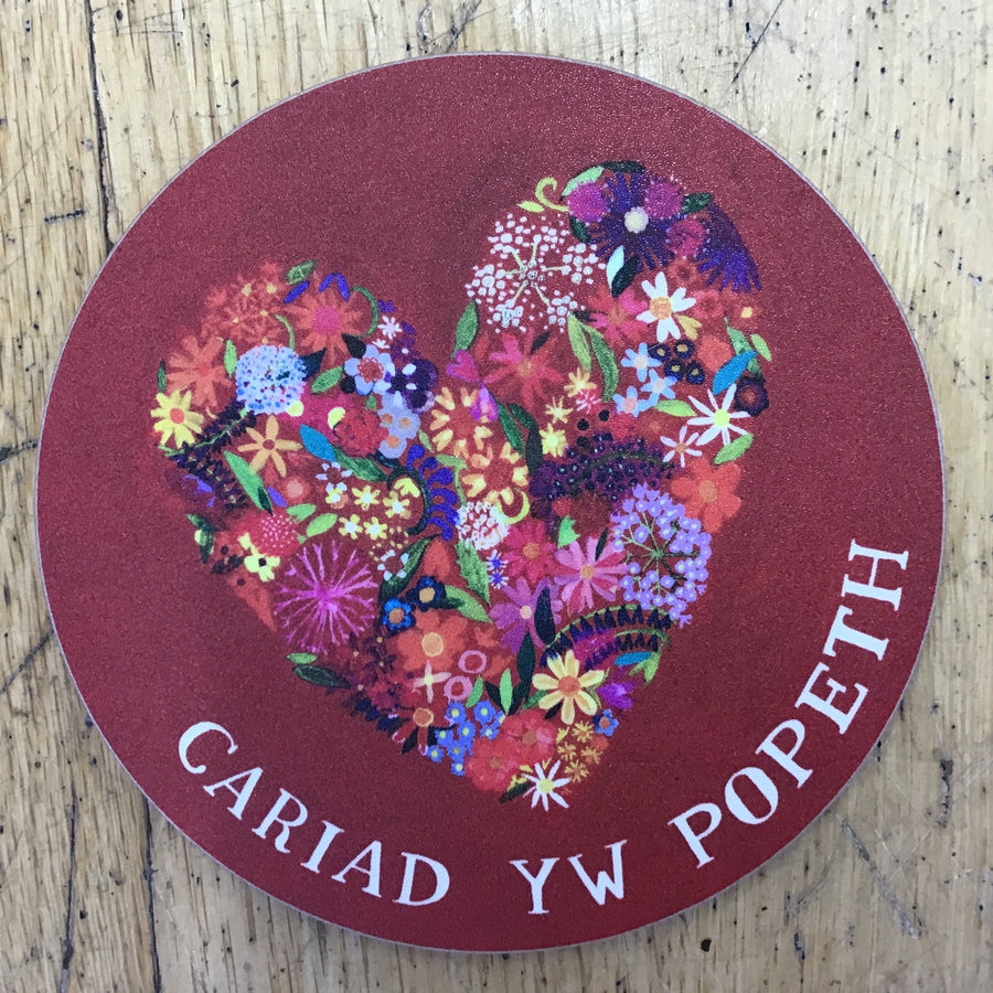 Cariad yw popeth coaster