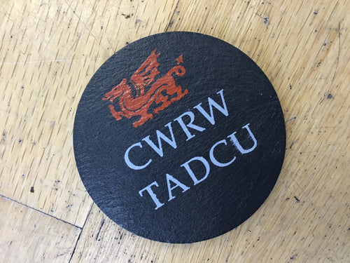 Coaster llechi - Cwrw Tadcu